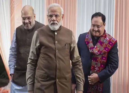 Nadda met Modi…
