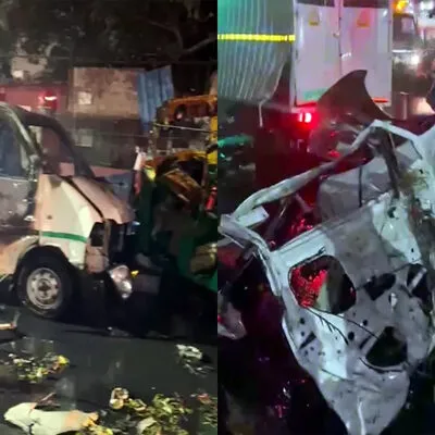 💣लाल किले के पास भीषण धमाका, कई मौतें 😱 - ShareChat