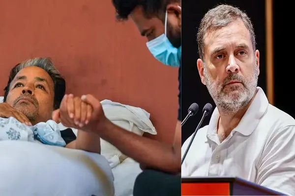 सोनम वांगचुक को मेदांता भेजने का HC का आदेश, घायलों से मिले राहुल गांधी और प्रियंका सोनम वांगचुक को मेदांता भेजने का HC का आदेश, घायलों से मिले राहुल गांधी और प्रियंका