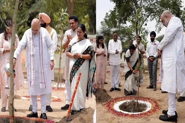 दिल्ली में 70 लाख पौधे लगाने का लक्ष्य, सीएम रेखा गुप्ता ने मॉडल टाउन में किया पौधरोपण दिल्ली में 70 लाख पौधे लगाने का लक्ष्य, सीएम रेखा गुप्ता ने मॉडल टाउन में किया पौधरोपण