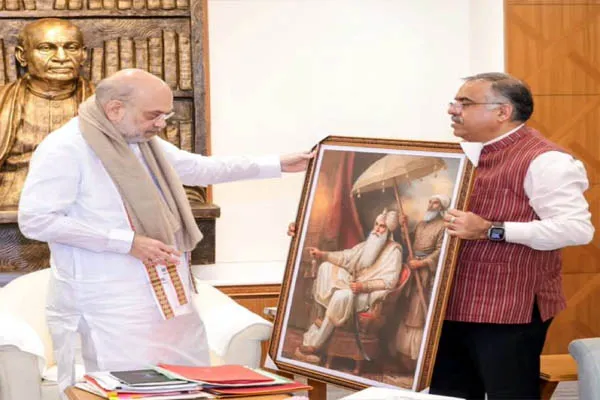 अमित शाह से मिले राज्यसभा सांसद तरुण चुघ, पंजाब की कानून-व्यवस्था और सीमा सुरक्षा पर हुई चर्चा अमित शाह से मिले राज्यसभा सांसद तरुण चुघ, पंजाब की कानून-व्यवस्था और सीमा सुरक्षा पर हुई चर्चा