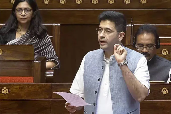 ‘पेपर लीक माफिया पर अब कानून का शिकंजा’, राज्यसभा में राघव चड्ढा ने किया एंटी-पेपर लीक बिल का समर्थन ‘पेपर लीक माफिया पर अब कानून का शिकंजा’, राज्यसभा में राघव चड्ढा ने किया एंटी-पेपर लीक बिल का समर्थन