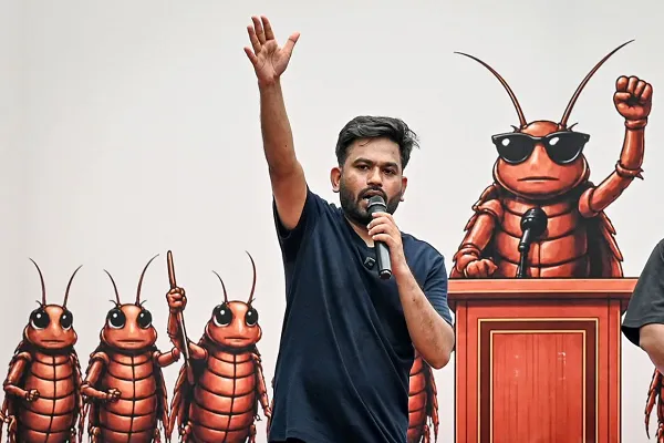 ‘कॉकरोच जनता पार्टी’ ने राष्ट्रीय कार्यकारिणी का किया ऐलान, अगले छह महीनों में देशभर में संगठन का विस्तार ‘कॉकरोच जनता पार्टी’ ने राष्ट्रीय कार्यकारिणी का किया ऐलान, अगले छह महीनों में देशभर में संगठन का विस्तार