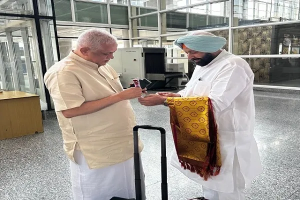 भाजपा के संगठन मंत्री बी.एल. संतोष पंजाब दौरे पर पहुंचे, दो दिन कार्यकत्ताओं और नेताओं से करेंगे बैठकें