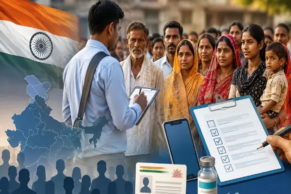 धर्म, जाति, बैंक खाते, कोविड वैक्सीन समेत जनगणना में पूछे जाएंगे ये 40 सवाल, नोट कर लें तारीख धर्म, जाति, बैंक खाते, कोविड वैक्सीन समेत जनगणना में पूछे जाएंगे ये 40 सवाल, नोट कर लें तारीख