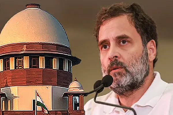 आय से अधिक संपत्ति मामले में राहुल गांधी को सुप्रीम कोर्ट से अंतरिम राहत, हाईकोर्ट की सुनवाई पर रोक आय से अधिक संपत्ति मामले में राहुल गांधी को सुप्रीम कोर्ट से अंतरिम राहत, हाईकोर्ट की सुनवाई पर रोक