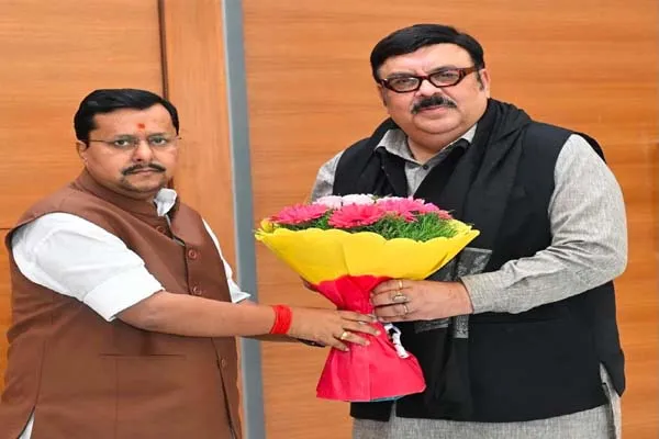 श्वेत मलिक ने भाजपा अध्यक्ष नितिन नबीन से की मुलाकात, पंजाब के राजनीतिक और सामाजिक हालात पर की चर्चा श्वेत मलिक ने भाजपा अध्यक्ष नितिन नबीन से की मुलाकात, पंजाब के राजनीतिक और सामाजिक हालात पर की चर्चा