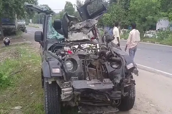 दर्दनाक हादसा : तेज रफ्तार थार बनी काल, हादसे में 4 युवकों की मौत; 17 वर्षीय युवक घायल